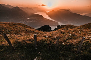 Sonnenuntergang Fronalpstock