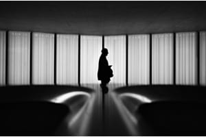 l'homme à la silhouette