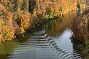 Herbstliche Bootsfahrt Schiffenensee