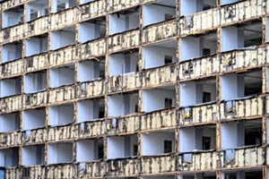 Hausfassade in Helsinki