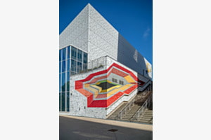 Um die Ecke gemalt (La Joliette, Marseille)
