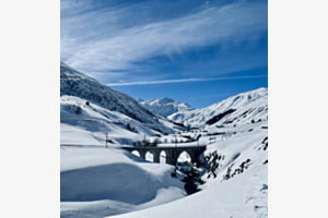 Verbindung im ewigen Schnee