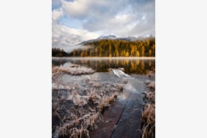 Steg unter Wasser