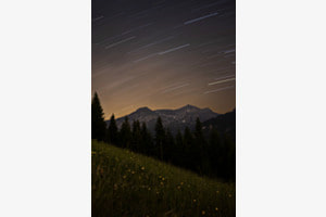 Startails über First und Dreispitz