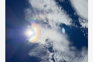 Regenbogen schweif Engel