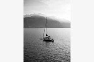 Ich bin wie ein einsames Schiff auf einem ruhigen Meer