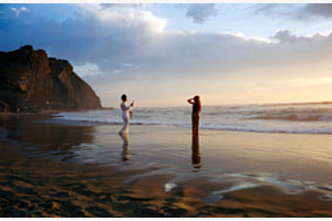 Beach Light, Caught Twice