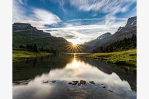 Engstlensee bei Sonnenaufgang