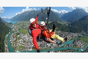 Interlaken von oben !