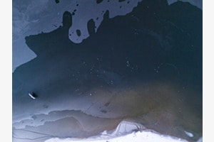 half-frozzen sea