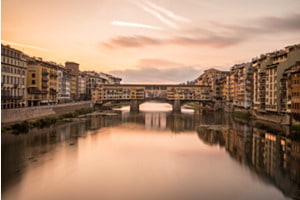 Sonnenaufgang in Florenz