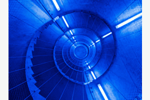 Treppenblau