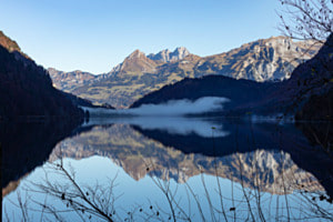 Spiegelbild im Klöntalersee 