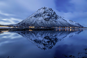 Arktische Spiegelung
