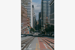 San Francisco Cable Car Schienen San Francisco Cable Car Schienen