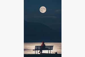 Talking to the moon Talking to the moon