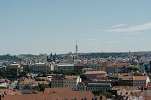 in the distance
