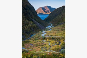 Strasse zum Fjord