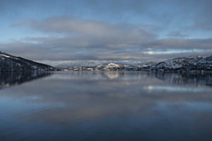 See in Blau