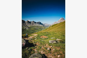 Aussicht auf das Albulatal