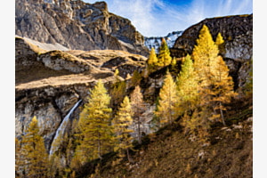 Geltenbachtal in der Herbstsonne