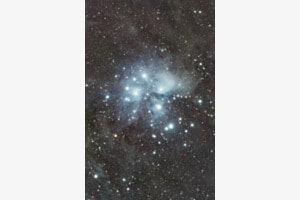 Das blaue Licht junger Sterne