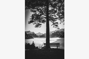 Platznehmen und die Stille geniessen