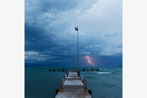 Orage sur le Lac Léman