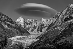 Roche, Glace et Nuage Lenticulaire