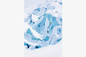 Climbing in a painting 