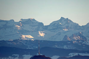 80 km Richtung Uetliberg und Schärhorn