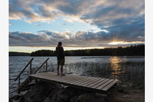 Abend am See