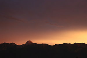 Letzter Kuss der Sonne fürs Stockhorn