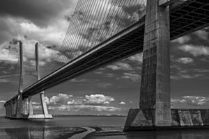 Vasco da Gama-Bridge Lissabon