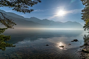 Abendstimmung bei Gersau