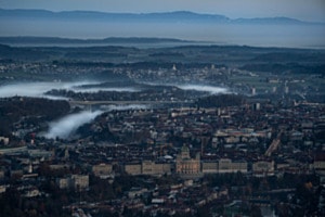 Aare im Nebel Aare im Nebel
