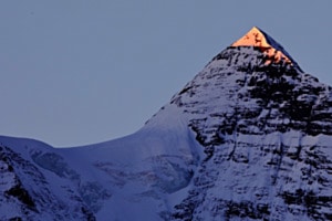 Sonnenaufgang am Wetterhorn