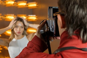 Fotograf und sein Modell