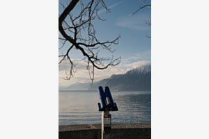 Vue sur lac