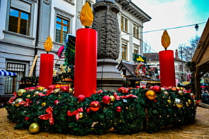 Grösster Adventskranz