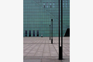 Klare Linien und Farben