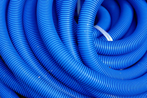 Blaue Spirale