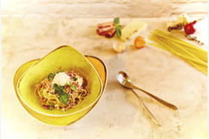 Spaghetti Carbonara bitte Spaghetti Carbonara bitte