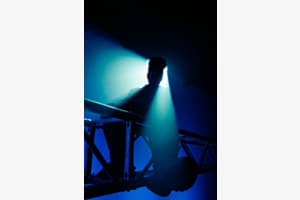 Silhouette im Nebel