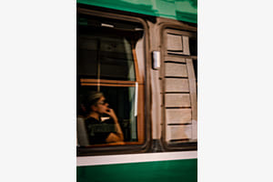 Woman in the window