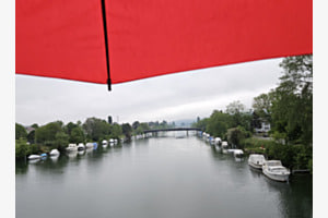 Une touche de rouge
