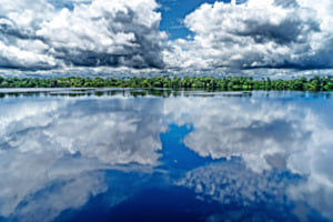 Regenzeit im Amazonasgebiet