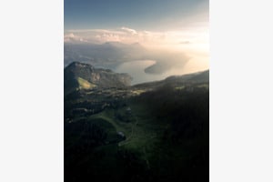 Rigi Scheidegg View