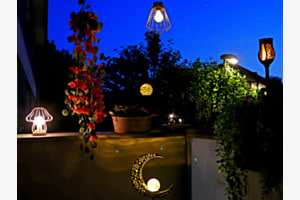 Abendstille auf heimischem Balkon
