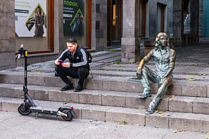 Having a rest next to Casanova
